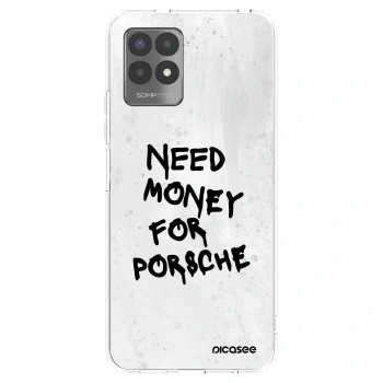 Picasee silikónový prehľadný obal pre Realme 8i - White Dollar