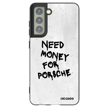 Picasee silikónový čierny obal pre Samsung Galaxy S21 FE 5G - White Dollar