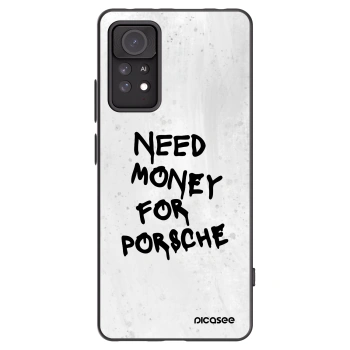 Picasee silikónový čierny obal pre Xiaomi Redmi Note 11 Pro 5G - White Dollar