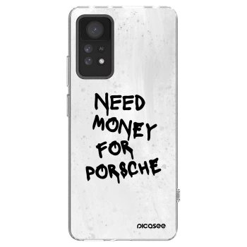 Picasee silikónový prehľadný obal pre Xiaomi Redmi Note 11 Pro 5G - White Dollar