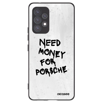 Picasee silikónový čierny obal pre Samsung Galaxy A53 5G A536 - White Dollar