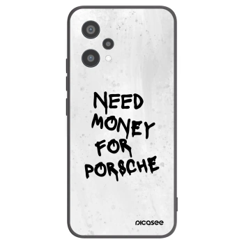 Picasee silikónový čierny obal pre Realme 9 Pro 5G - White Dollar