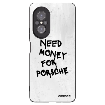 Picasee silikónový čierny obal pre Huawei Nova 9 SE - White Dollar