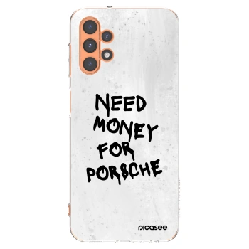 Picasee silikónový prehľadný obal pre Samsung Galaxy A13 4G A135 - White Dollar