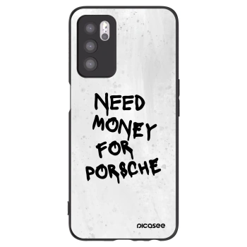 Picasee silikónový čierny obal pre OPPO A16s - White Dollar