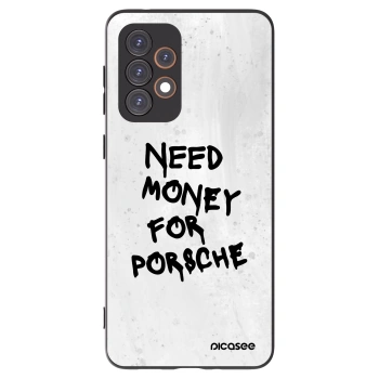 Picasee silikónový čierny obal pre Samsung Galaxy A33 5G A336 - White Dollar