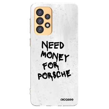 Picasee silikónový prehľadný obal pre Samsung Galaxy A33 5G A336 - White Dollar