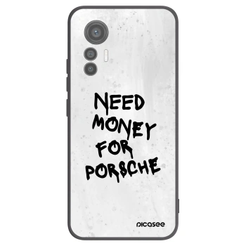 Picasee silikónový čierny obal pre Xiaomi 12 Lite - White Dollar