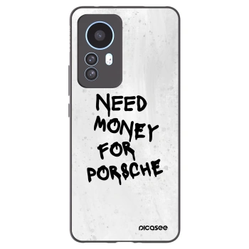 Picasee silikónový čierny obal pre Xiaomi 12T Pro - White Dollar