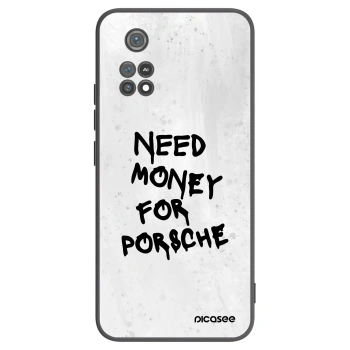 Picasee silikónový čierny obal pre Xiaomi Poco M4 Pro - White Dollar