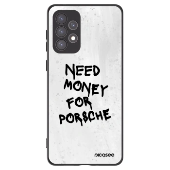 Picasee silikónový čierny obal pre Samsung Galaxy A73 5G - White Dollar