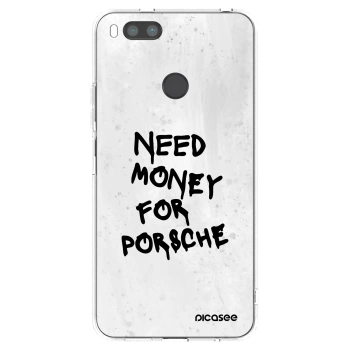 Picasee silikónový prehľadný obal pre Xiaomi Redmi A1 - White Dollar