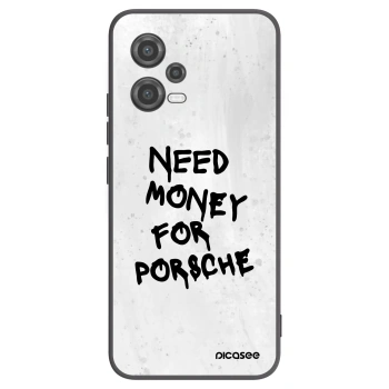 Picasee silikónový čierny obal pre Xiaomi Poco X5 - White Dollar