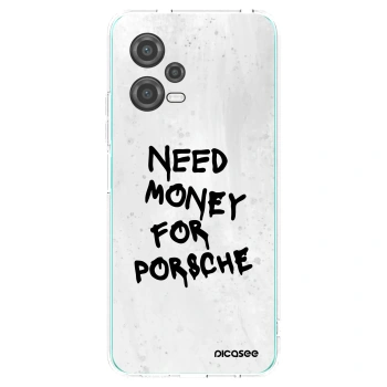 Picasee silikónový prehľadný obal pre Xiaomi Poco X5 - White Dollar