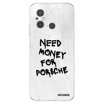 Picasee silikónový prehľadný obal pre Xiaomi Redmi 12C - White Dollar