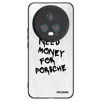 Picasee silikónový čierny obal pre Honor Magic5 Pro - White Dollar