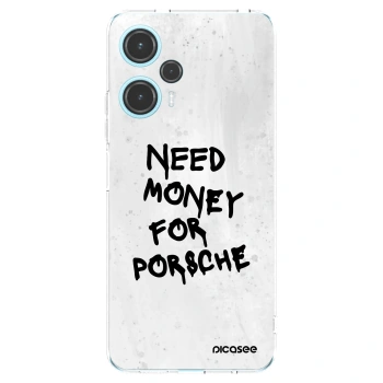 Picasee silikónový prehľadný obal pre Xiaomi Poco F5 - White Dollar