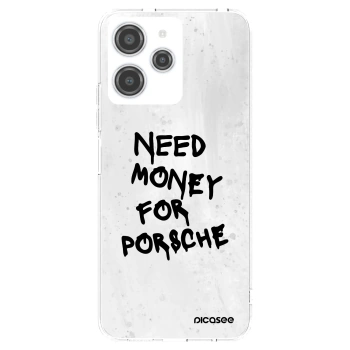 Picasee silikónový prehľadný obal pre Xiaomi Redmi 12 4G - White Dollar