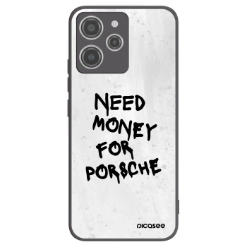 Picasee silikónový čierny obal pre Xiaomi Redmi 12 4G - White Dollar