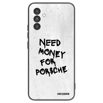 Picasee silikónový čierny obal pre Samsung Galaxy A04s A047F - White Dollar