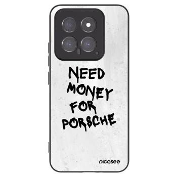 Picasee silikónový čierny obal pre Xiaomi 14 - White Dollar