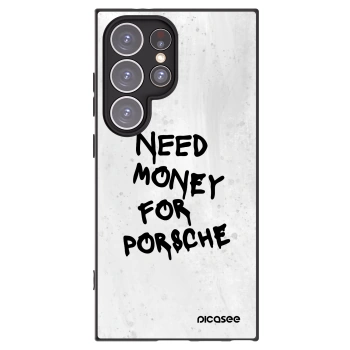 Picasee silikónový čierny obal pre Samsung Galaxy S24 Ultra S928B 5G - White Dollar