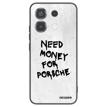 Picasee silikónový čierny obal pre Xiaomi Poco X6 - White Dollar