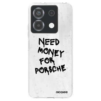 Picasee silikónový prehľadný obal pre Xiaomi Poco X6 - White Dollar