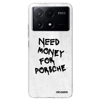 Picasee silikónový prehľadný obal pre Xiaomi Poco X6 Pro - White Dollar