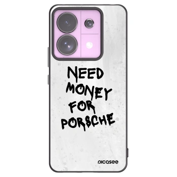 Picasee silikónový čierny obal pre Xiaomi Redmi Note 13 Pro 5G - White Dollar