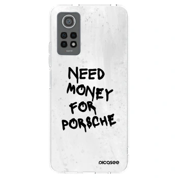 Picasee silikónový prehľadný obal pre Xiaomi Redmi Note 12 Pro 4G - White Dollar