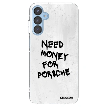 Picasee silikónový prehľadný obal pre Samsung Galaxy A15 A156B 5G - White Dollar
