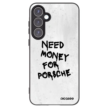 Picasee silikónový čierny obal pre Samsung Galaxy A55 5G A556B - White Dollar