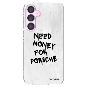 Picasee silikónový prehľadný obal pre Samsung Galaxy A55 5G A556B - White Dollar