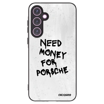Picasee silikónový čierny obal pre Samsung Galaxy A35 5G A356B - White Dollar