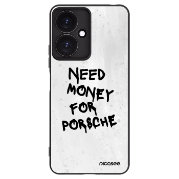 Picasee silikónový čierny obal pre Xiaomi Redmi 13C 5G - White Dollar