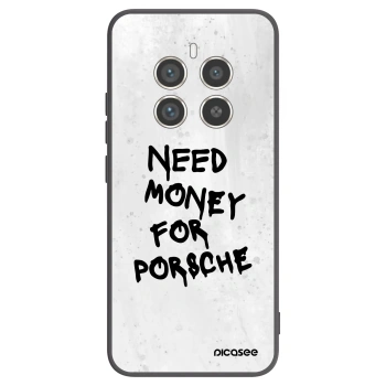 Picasee silikónový čierny obal pre Realme 12 Pro 5G - White Dollar