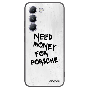 Picasee silikónový čierny obal pre Vivo V40 SE 5G - White Dollar