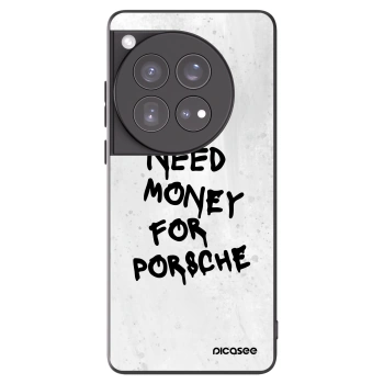 Picasee silikónový čierny obal pre OnePlus 12 5G - White Dollar