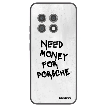 Picasee silikónový čierny obal pre OnePlus 11 5G - White Dollar