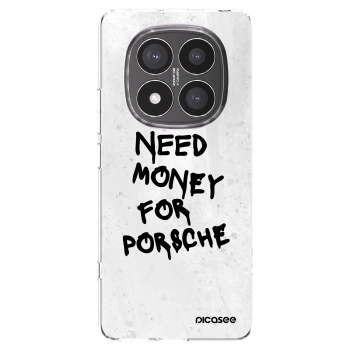 Picasee silikónový prehľadný obal pre Xiaomi Redmi Note 14 Pro+ 5G - White Dollar