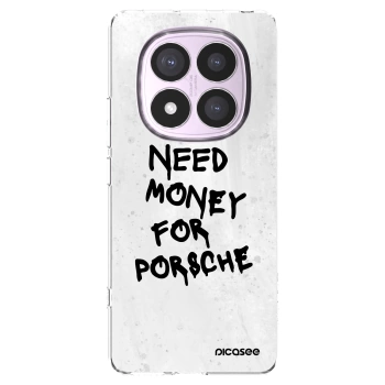 Picasee silikónový prehľadný obal pre Xiaomi Redmi Note 14 Pro 5G - White Dollar