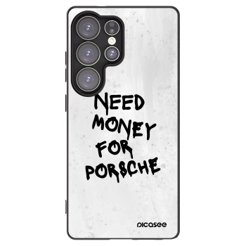 Picasee silikónový čierny obal pre Samsung Galaxy S25 Ultra 5G - White Dollar