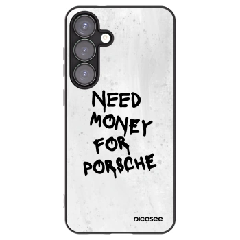 Picasee silikónový čierny obal pre Samsung Galaxy S25+ 5G - White Dollar