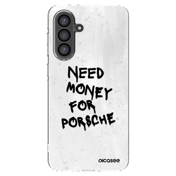 Picasee silikónový prehľadný obal pre Samsung Galaxy A36 5G - White Dollar