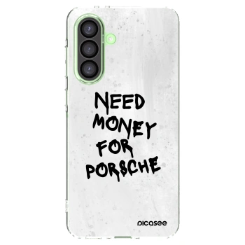 Picasee silikónový prehľadný obal pre Samsung Galaxy A26 5G A266B - White Dollar