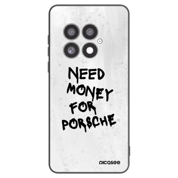 Picasee silikónový čierny obal pre OnePlus 13 5G - White Dollar