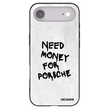 Picasee silikónový čierny obal pre Apple iPhone Air - White Dollar