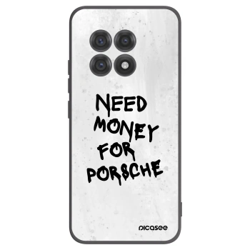 Picasee silikónový čierny obal pre OnePlus 13R 5G - White Dollar
