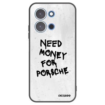 Picasee silikónový čierny obal pre Xiaomi Redmi 15C 4G - White Dollar
